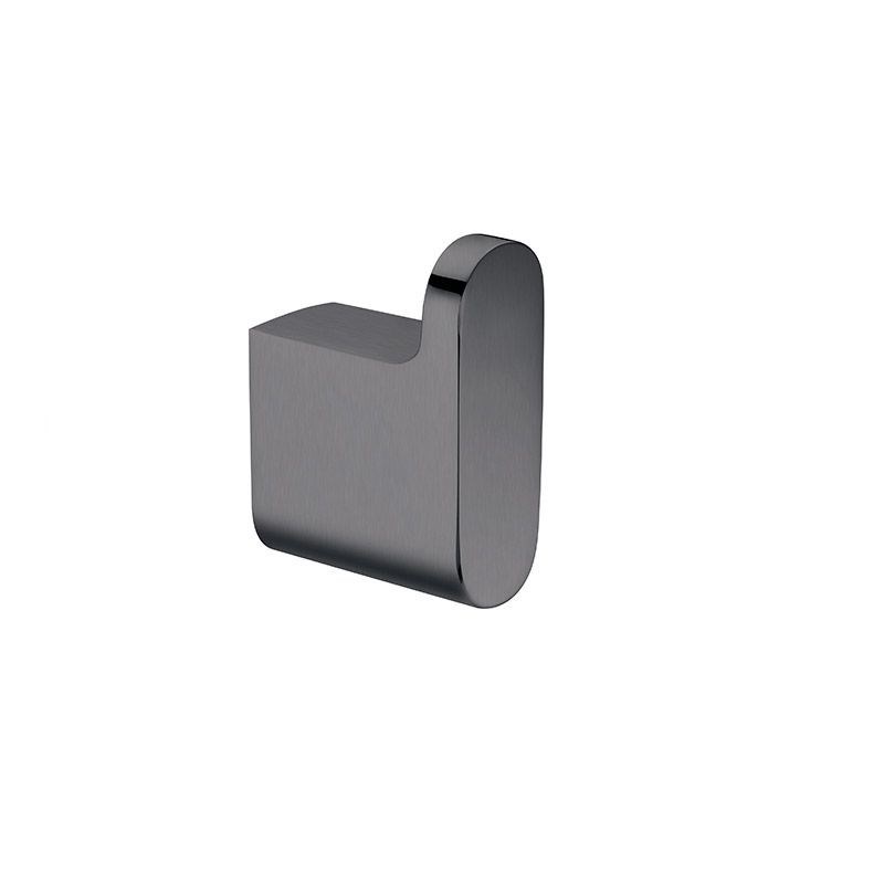 RUSHY Series Gun Metal  Robe Hook
