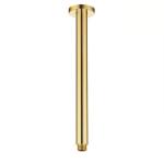 Vetto Ceiling Shower Arm Round 300mm Argent Gold