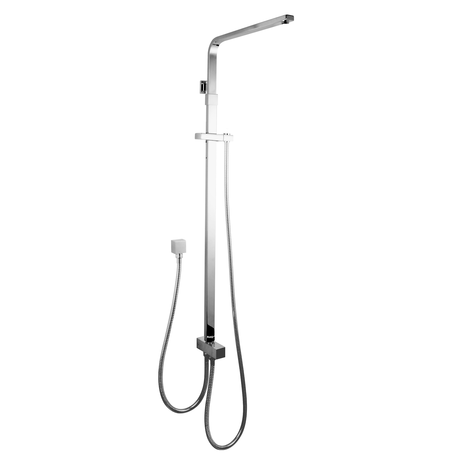 Chrome Twin Shower Set (New Model)