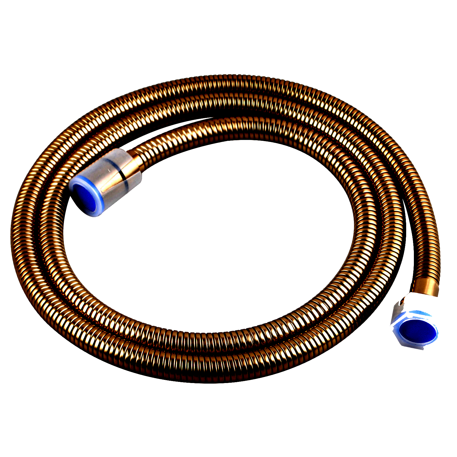Flexible Brushed Brass Stainless Steel Shower Hose 1500 mm