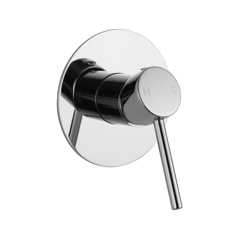 LUCID PIN - Chrome Wall Mixer