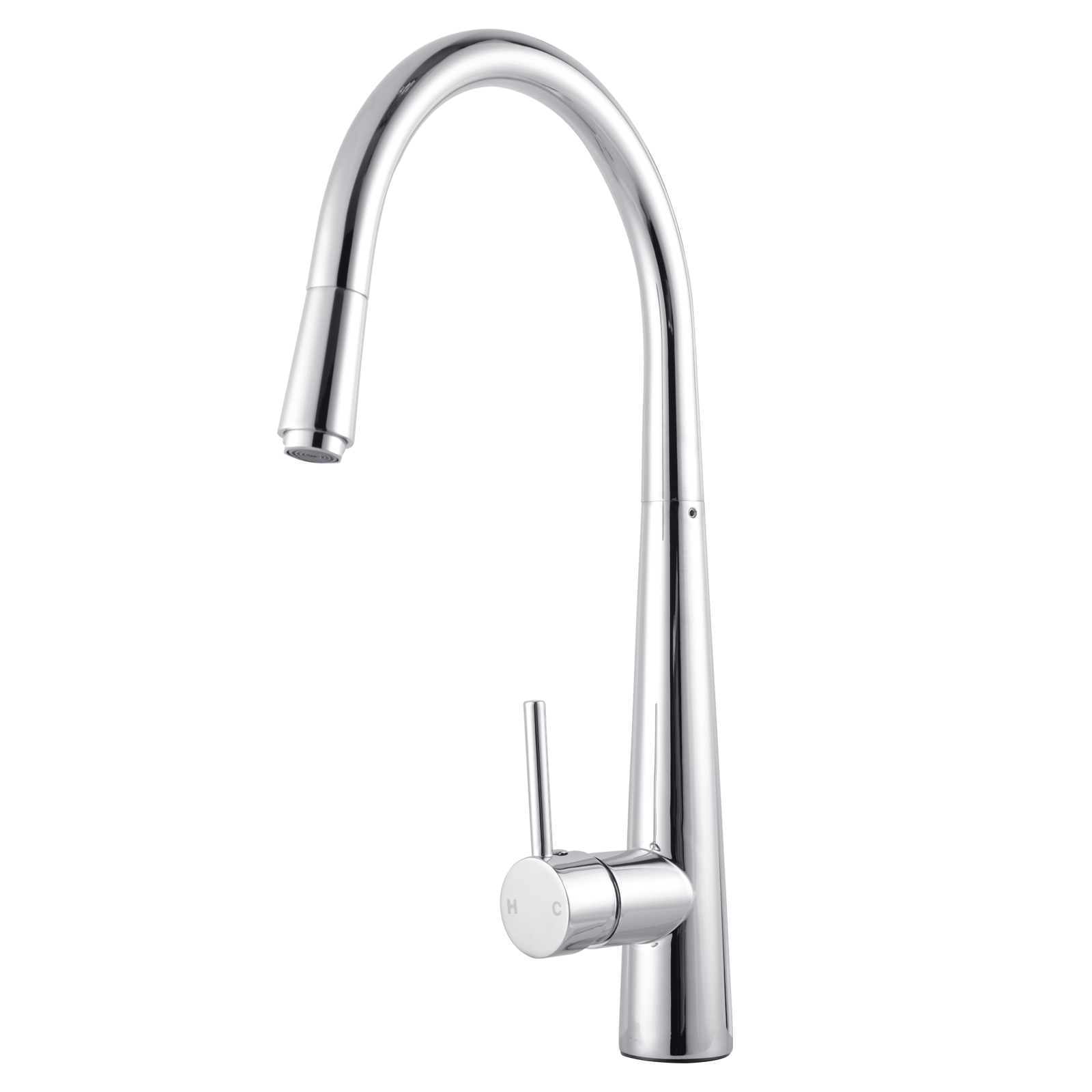 Aquaperla Chrome Pull Out Kitchen Mixer