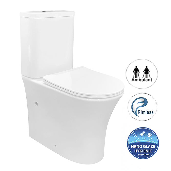 NEWPORT Back to Wall Rimless Toilet