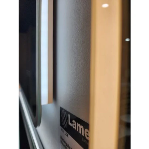 600*750mm Frosted Edge 3 Color Lighting Backlit Acrylic LED Mirror Touch Sensor Switch Defogger Pad Wall Mounted Vertical or Horizontal