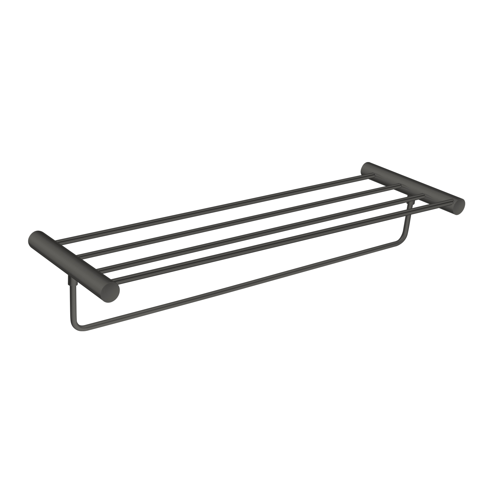 Aquaperla Gun Metal Grey Shower Shelf