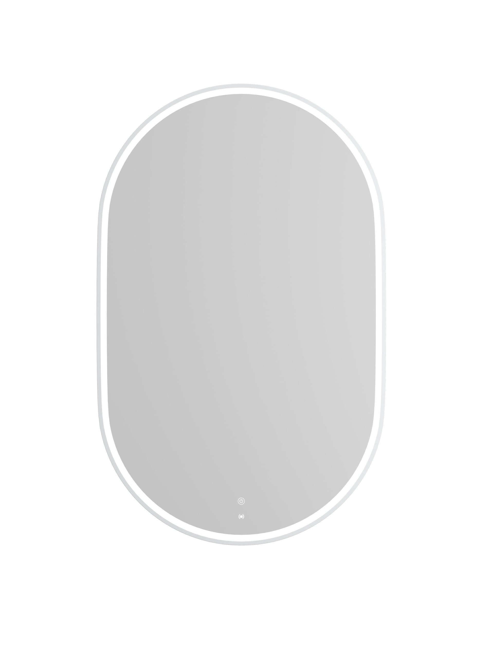 OTTI LED Noosa 1200(W)x750(H) White Metal Frame Mirror- Install Horizontal or Vertical
