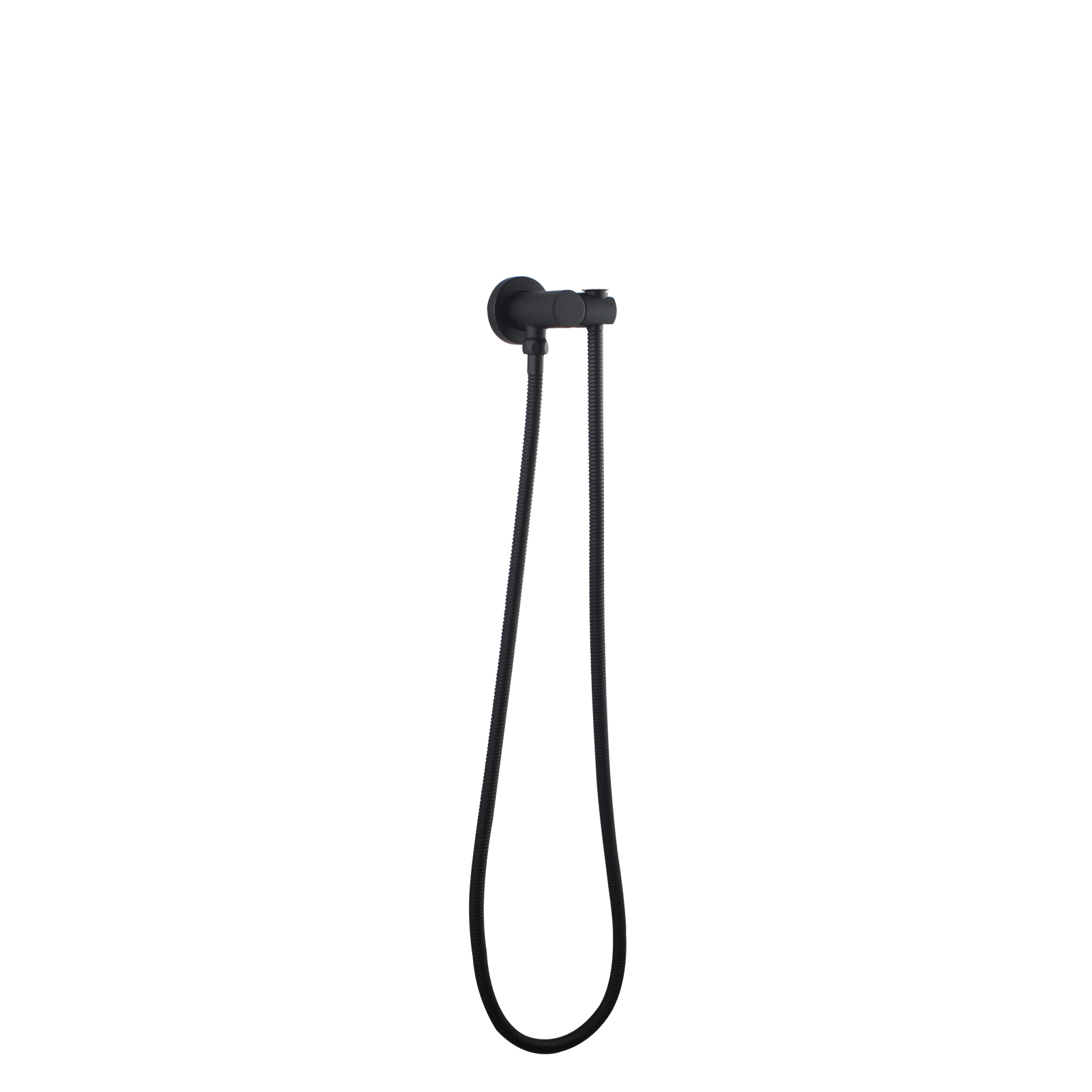 RUSHY Series Matte Black Rain Shower Head (2131)