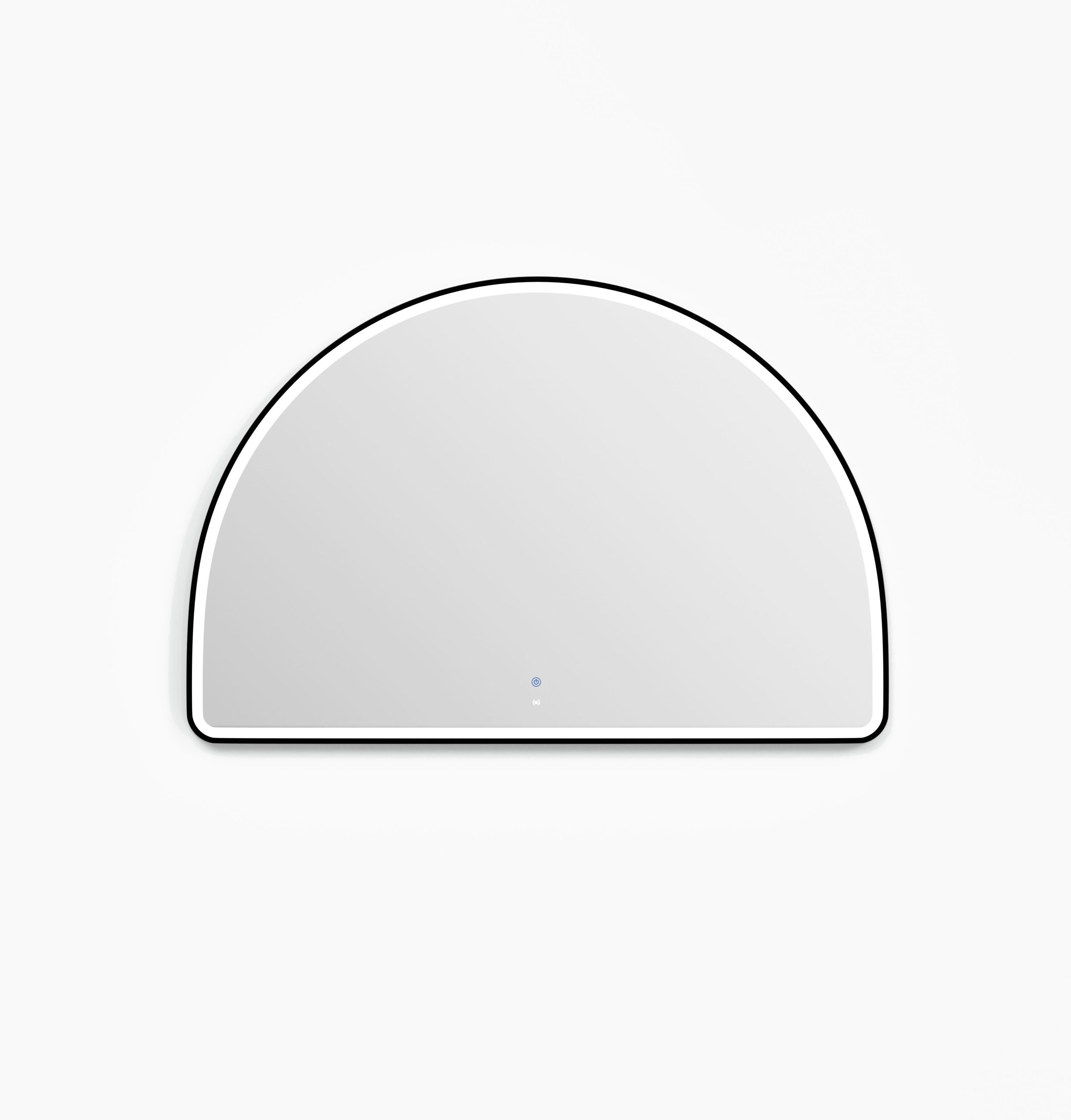 Moonlight Archie Black Metal Frame Mirror