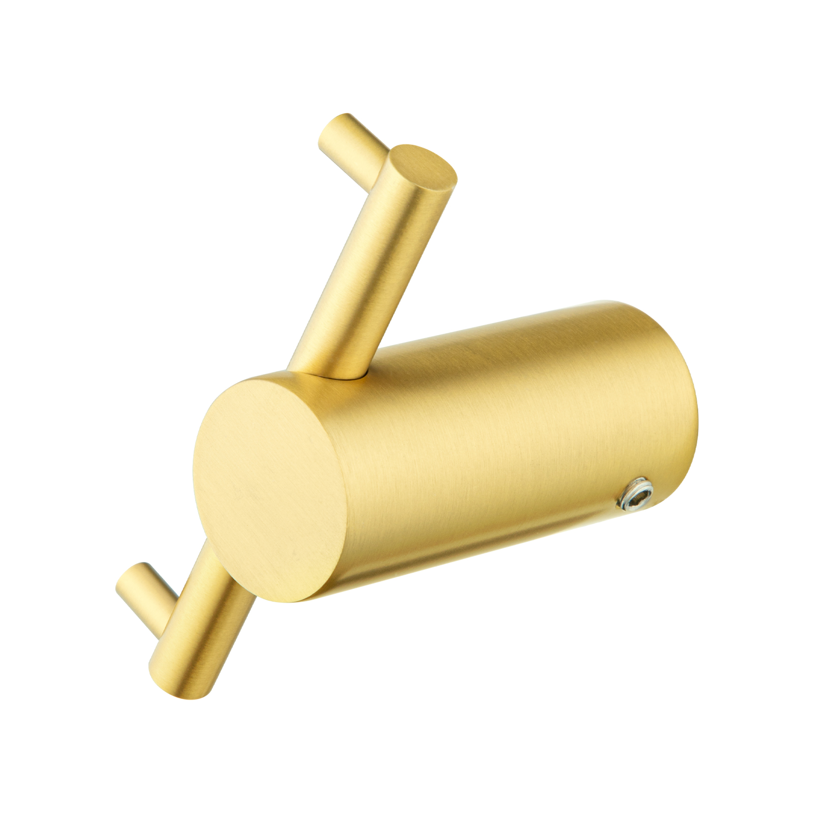 Brushed Brass Robe Hook