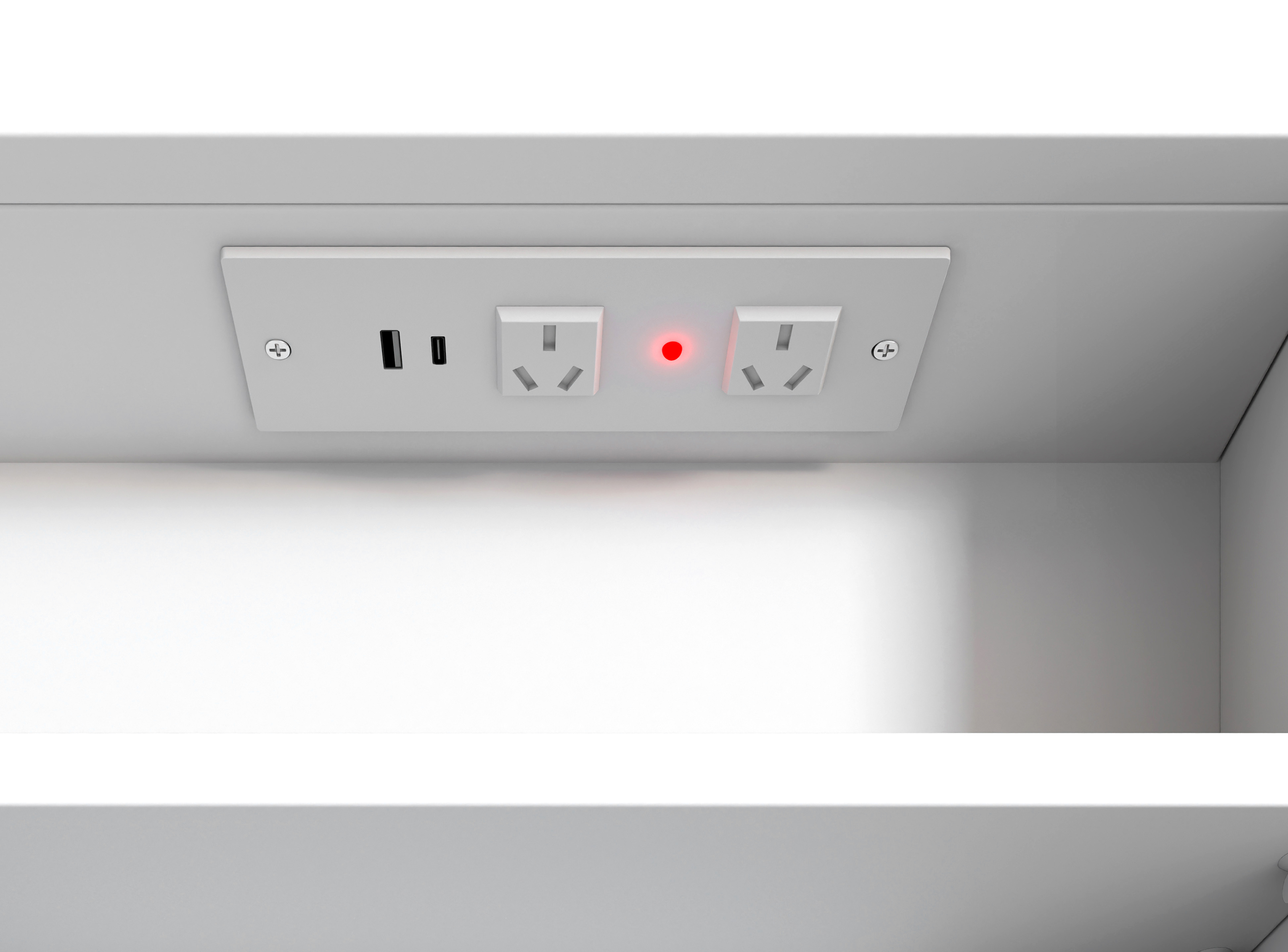 LED Archie 900(H)x600(W) White Shaving Cabinet - Premium Edition