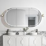 LED Bondi 1800(W)x900(H) White Shaving Cabinet - Premium Edition
