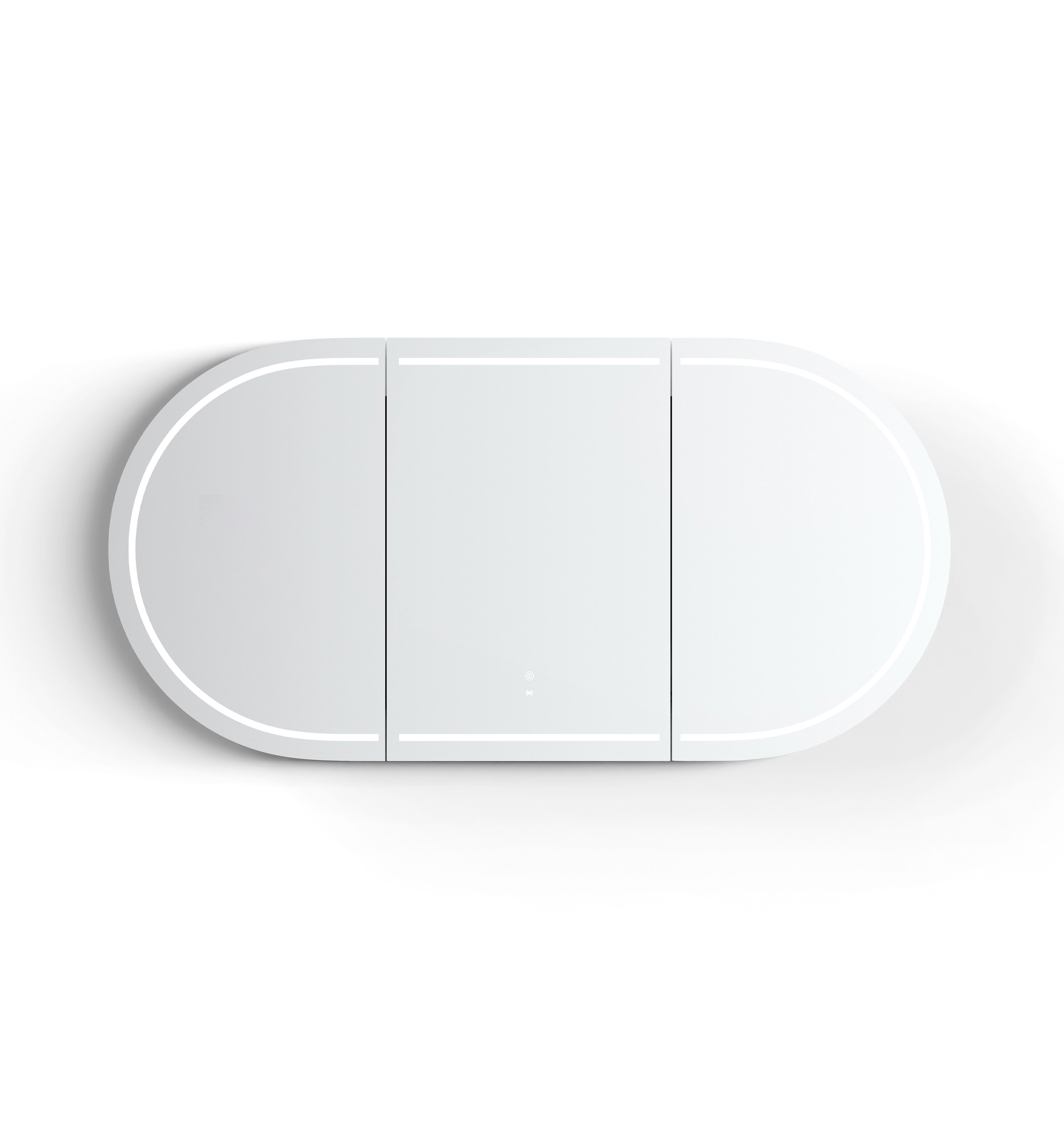 LED Bondi 1800x900 White Shaving Cabinet