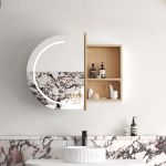 LED Bondi 900(W)x600(H) Natural Oak Shaving Cabinet - Premium Edition