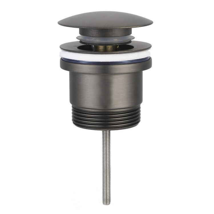 Universal Pop Up Pullout Waste 32mm/40mm Gun Metal