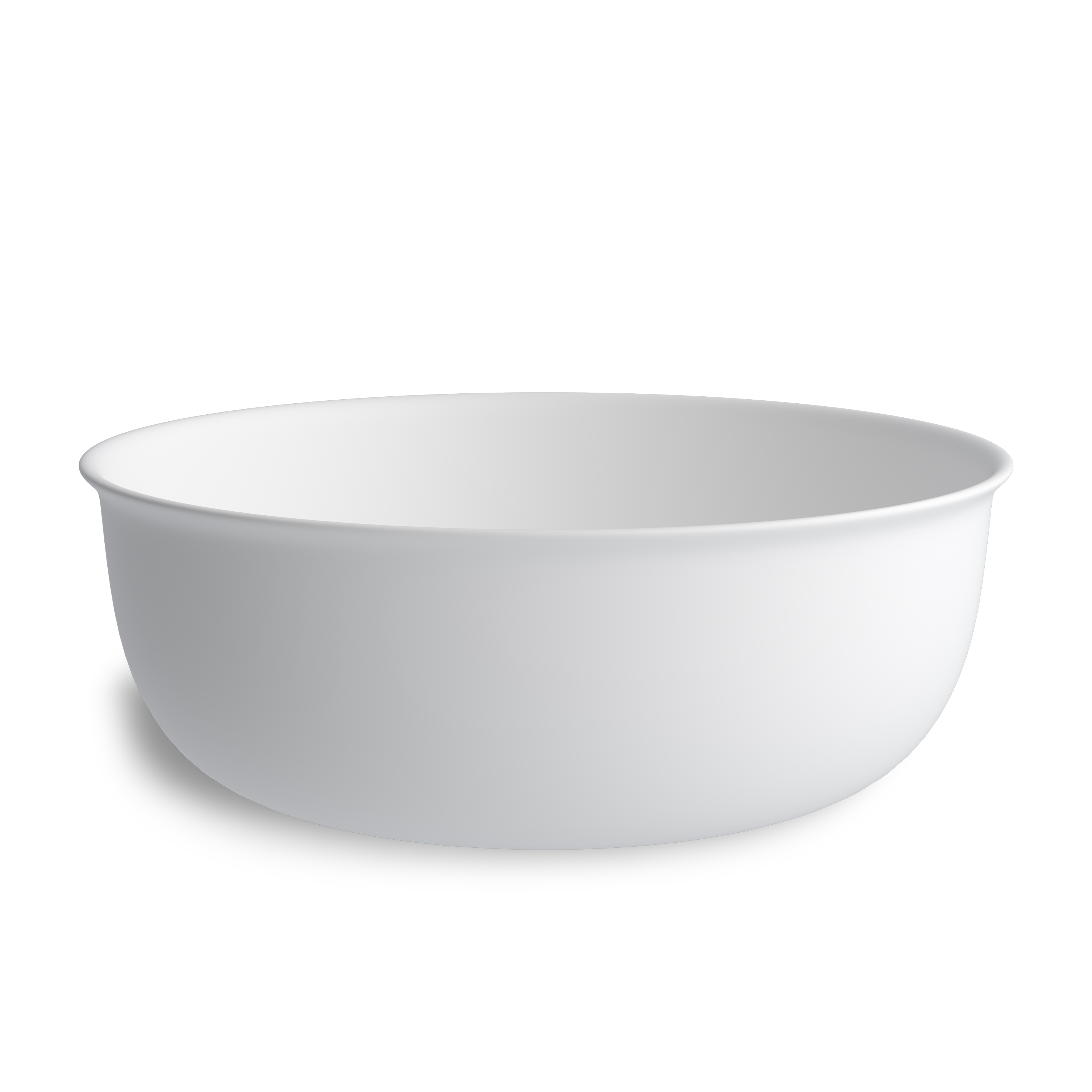 BRONTE ROUND 360X360X130 MATTE WHITE BASIN