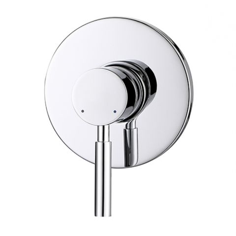 Pavia Wall Diverter Mixer Chrome