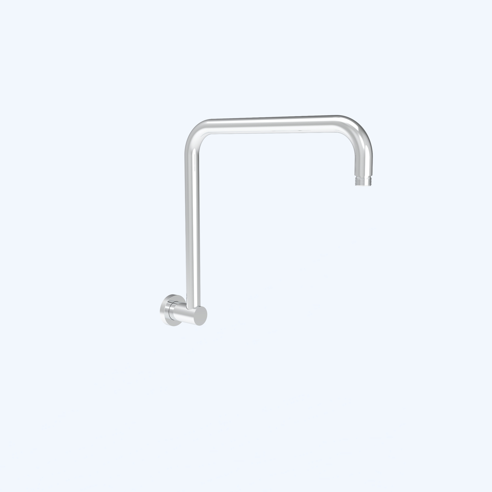 Round Shower Arm High Rise