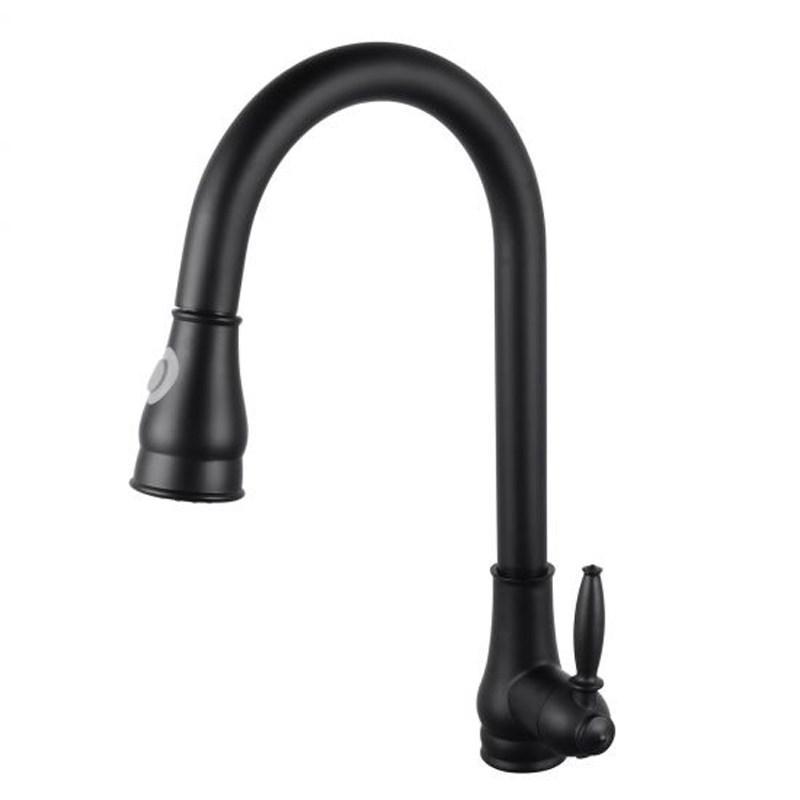 Black Pull Out Kitchen Mixer