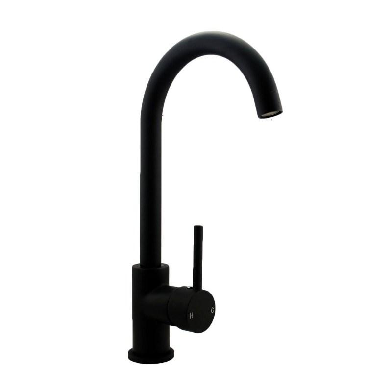 Aquaperla Black Standard Kitchen Mixer