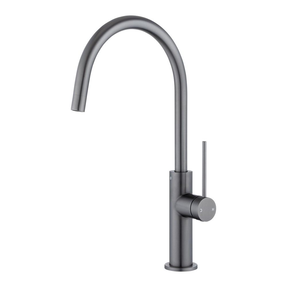 Gunmetal Standard Slim Kitchen Mixer