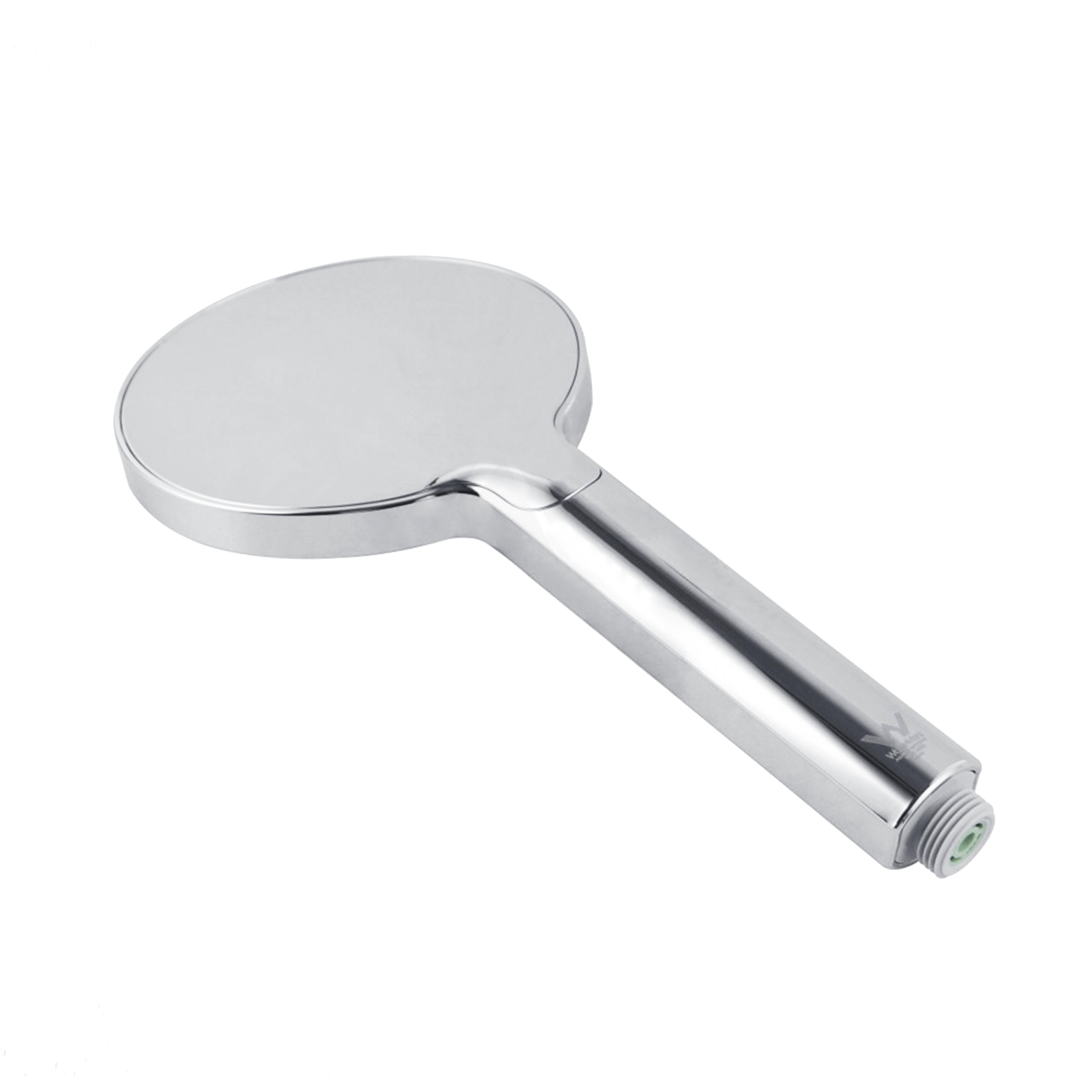 Pavia Chrome Shower Rail With Round Handheld Shower Piece