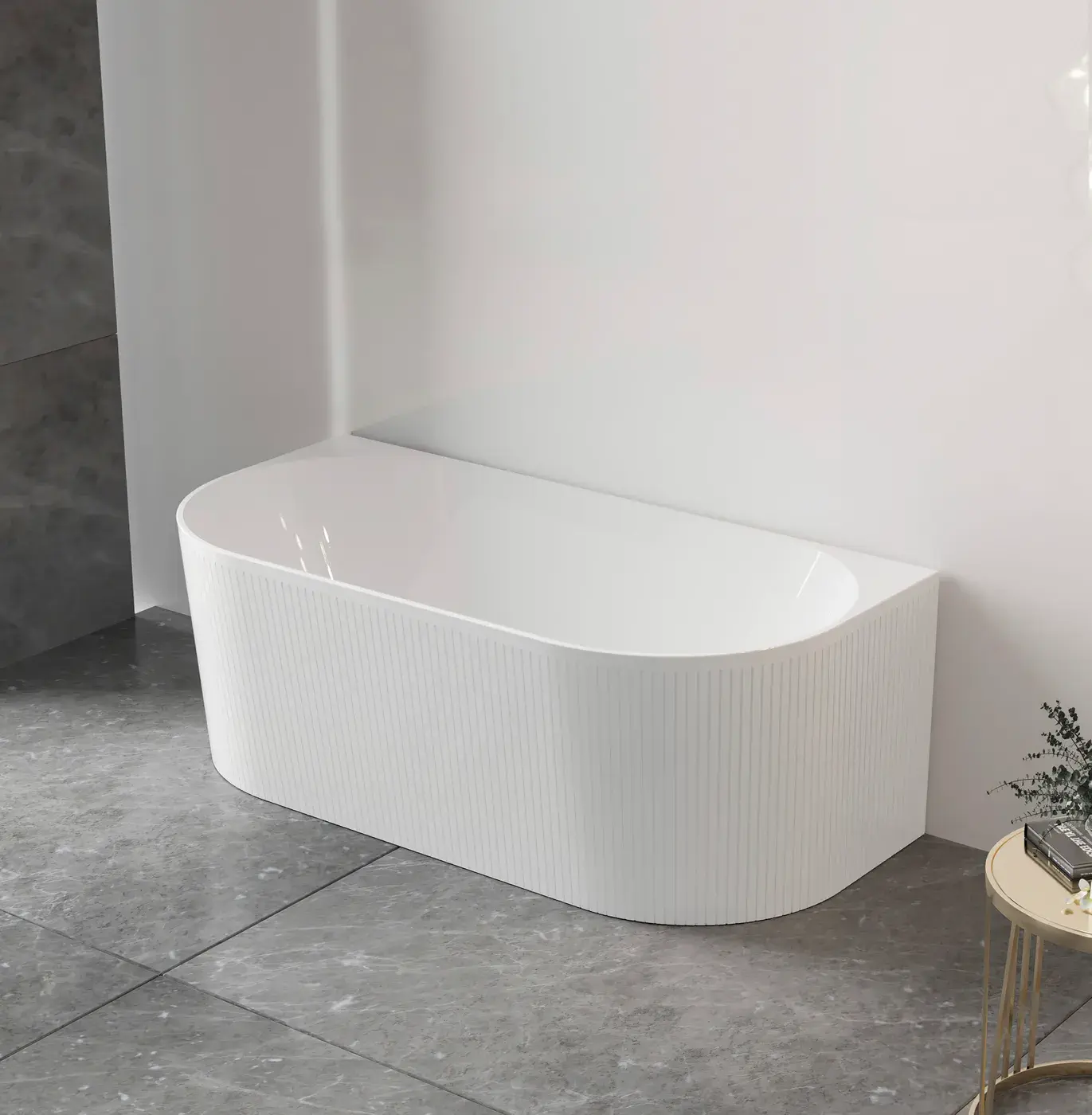 Attica Noosa Fluted BTW Multi-fit Bath