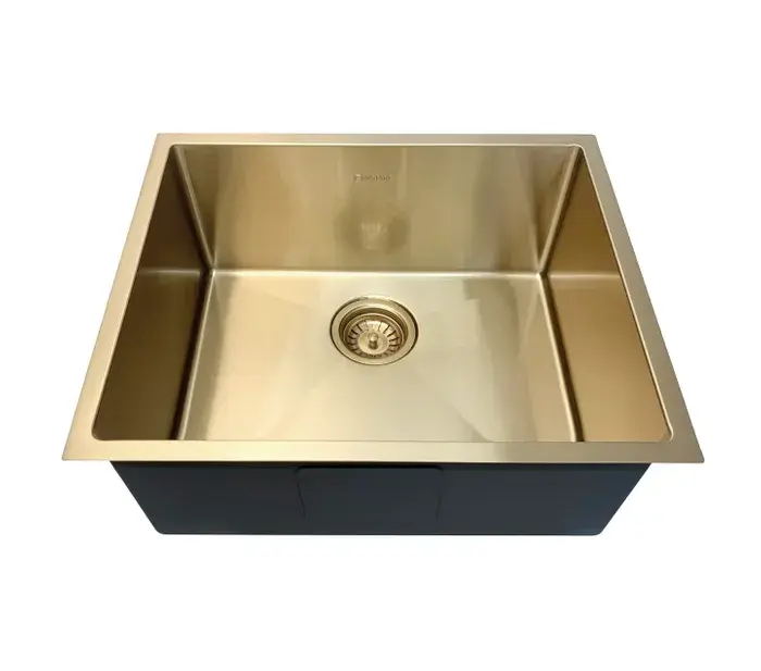 Axon Sink 58S 580x440x220 Brushed Gold