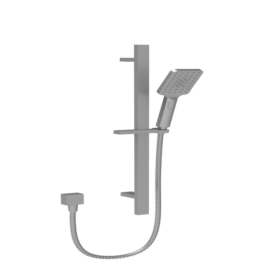 Eden Rail Shower Brushed Nickel